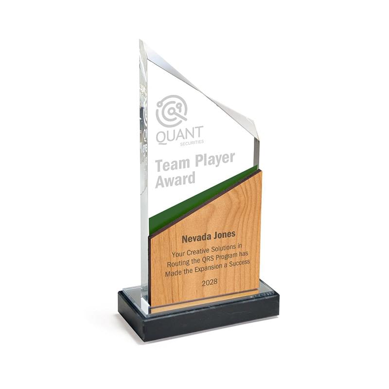 Abstract Cut Acrylic Award