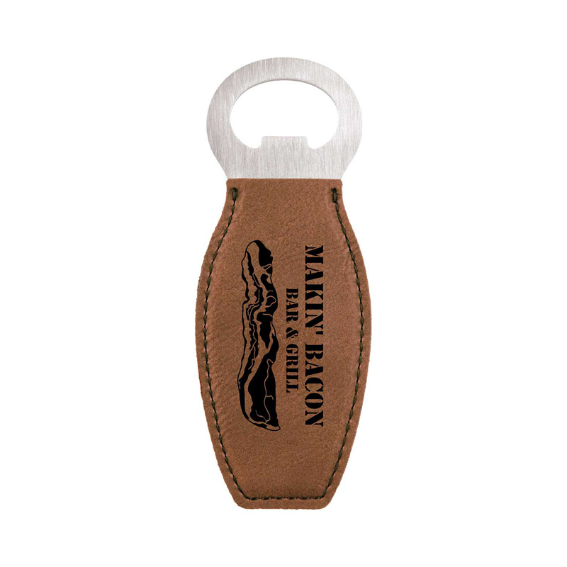 Leatherette Bottle Opener