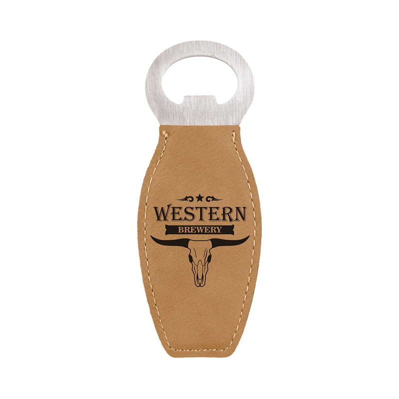 Leatherette Bottle Opener