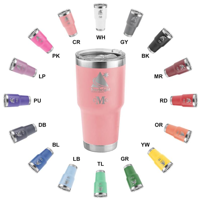 Tahoe Travel Tumbler, 30 oz. Black
