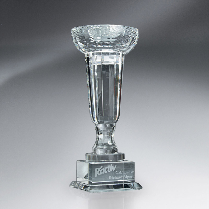 Crystal Towers Cup-shaped Trophy (sml)
