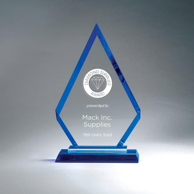 Large Crystal Blue Diamond