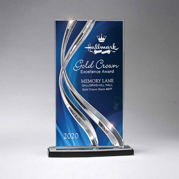 Sweeping Ribbon Award - Large