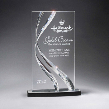 Sweeping Ribbon Award - Large