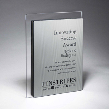 Pinstripe Plaque - Large
