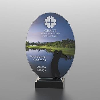 Golf Course Silhouette Award