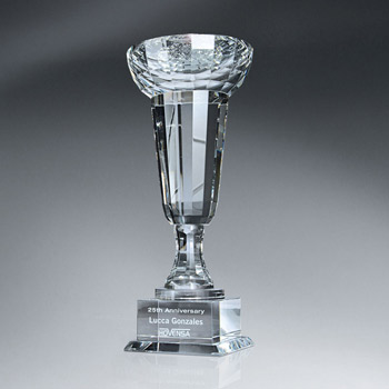 Crystal Towers Cup-shaped Trophy (med)
