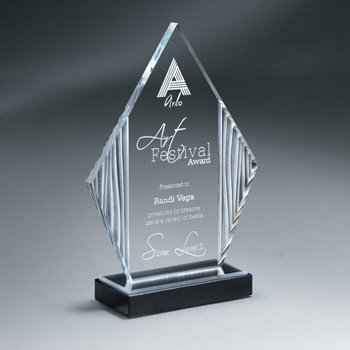 Oceania Wave Lucite Peak On Marble