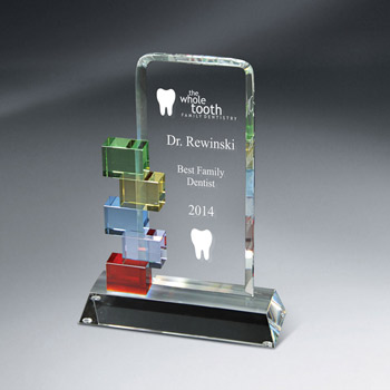 Optic Crystal Award (sml)