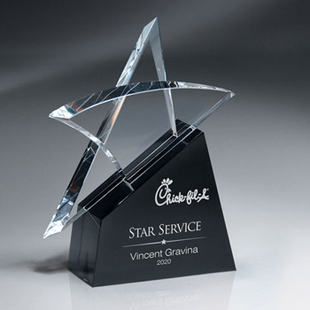 Crystal Star Field Erupting Award (lrg)